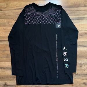 2015 Air Jordan ASG Toronto Champion Long Sleeve Shirt